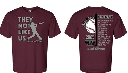 Silsbee All Stars Baseball shirt