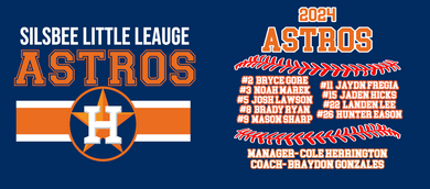 Astros 2024 SLL fan shirt FOR PICKUP AT DOODLE BUG DESIGNS