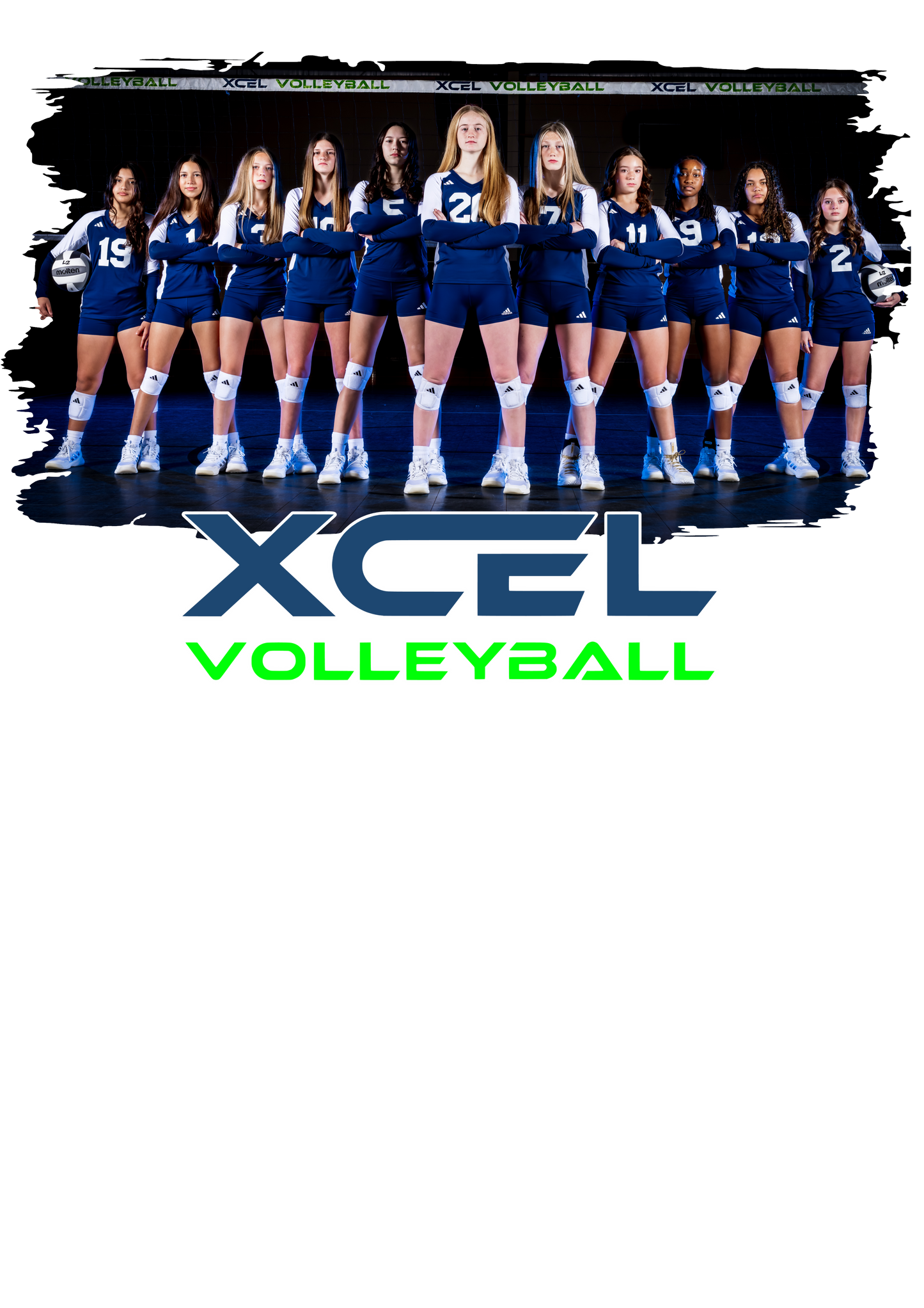 XCEL VOLLEYBALL TEAM PICTURE