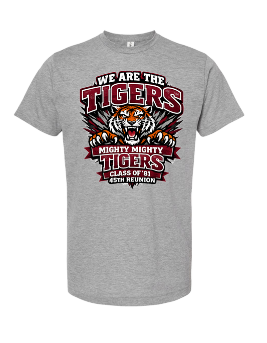 Class of 1981 reunion 45th reunion shirt